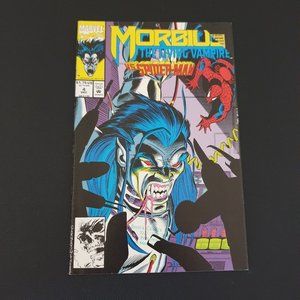 Marvel Comics Morbius The Living Vampire 4 COVER FLAWS PRICE TAGGED Book Collect
